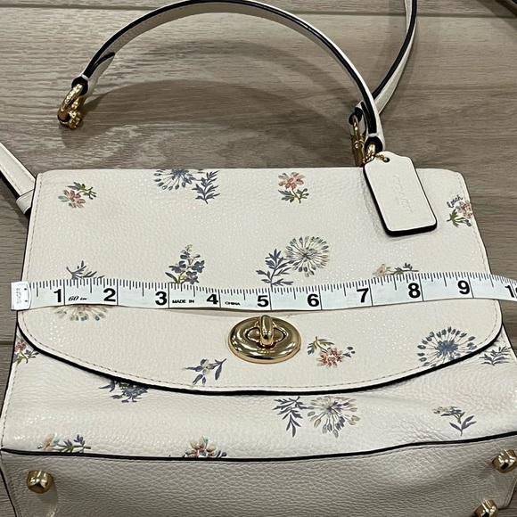 Coach Tilly Top Handle Dandelion Handbag - Picture 4 of 13